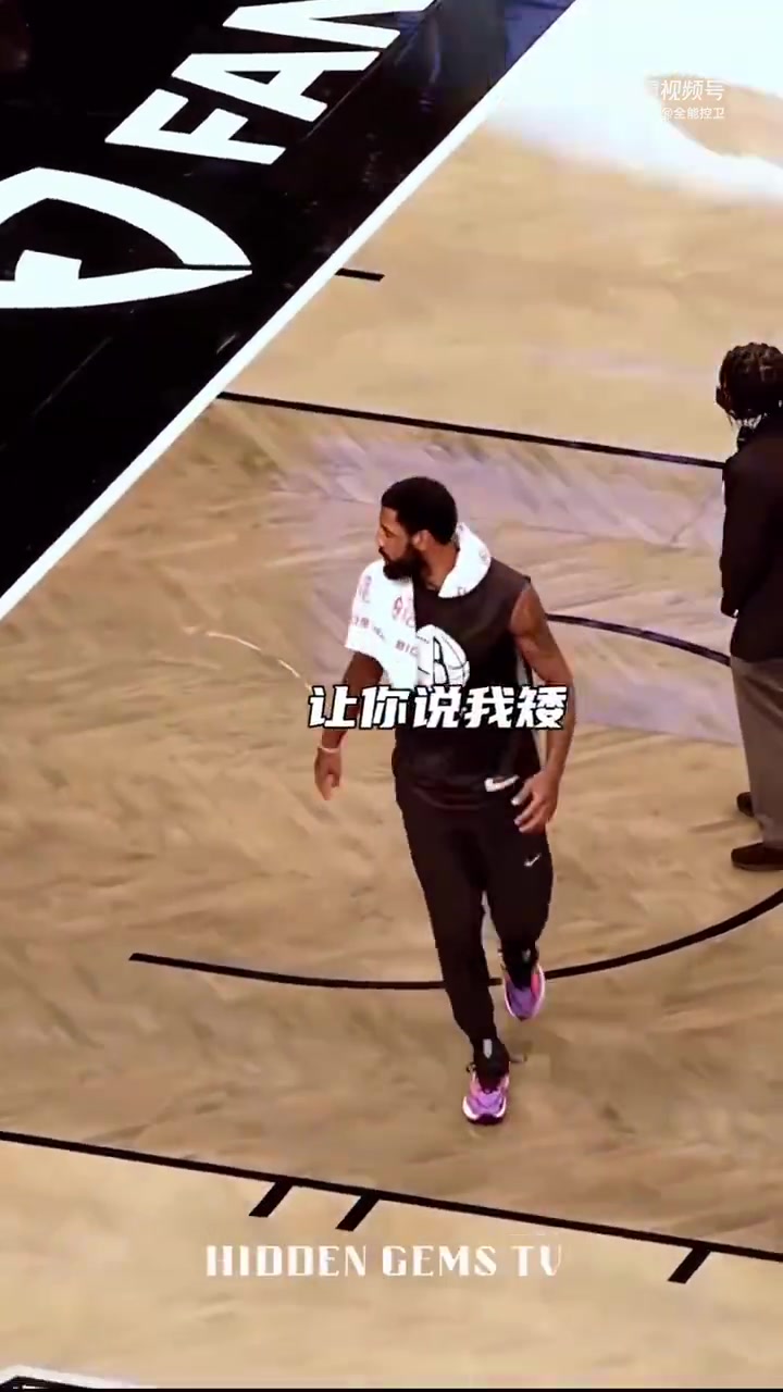 你不對勁！原來歐文一心想著要隔扣杜蘭特，并將其撂倒在地